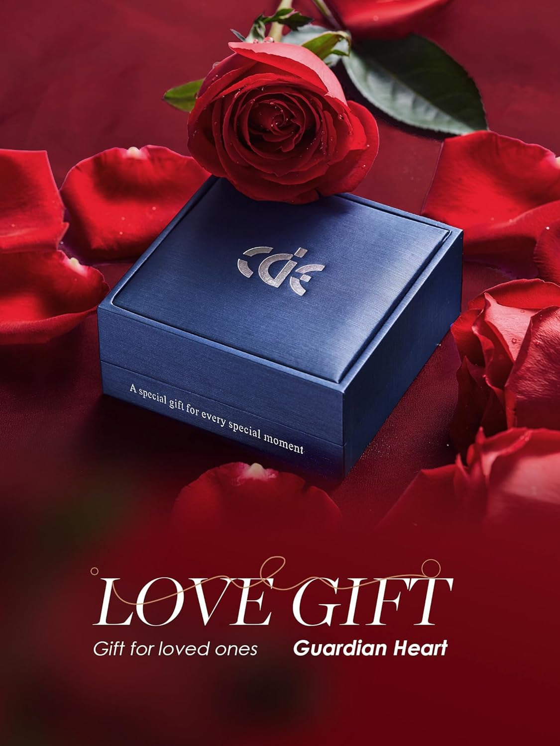 Mothers Day Gifts for Mom，Love Heart Pendant Necklaces for Women, Silver Tone Rose Gold Tone Birthstone Jewelry Gifts for Wife Her