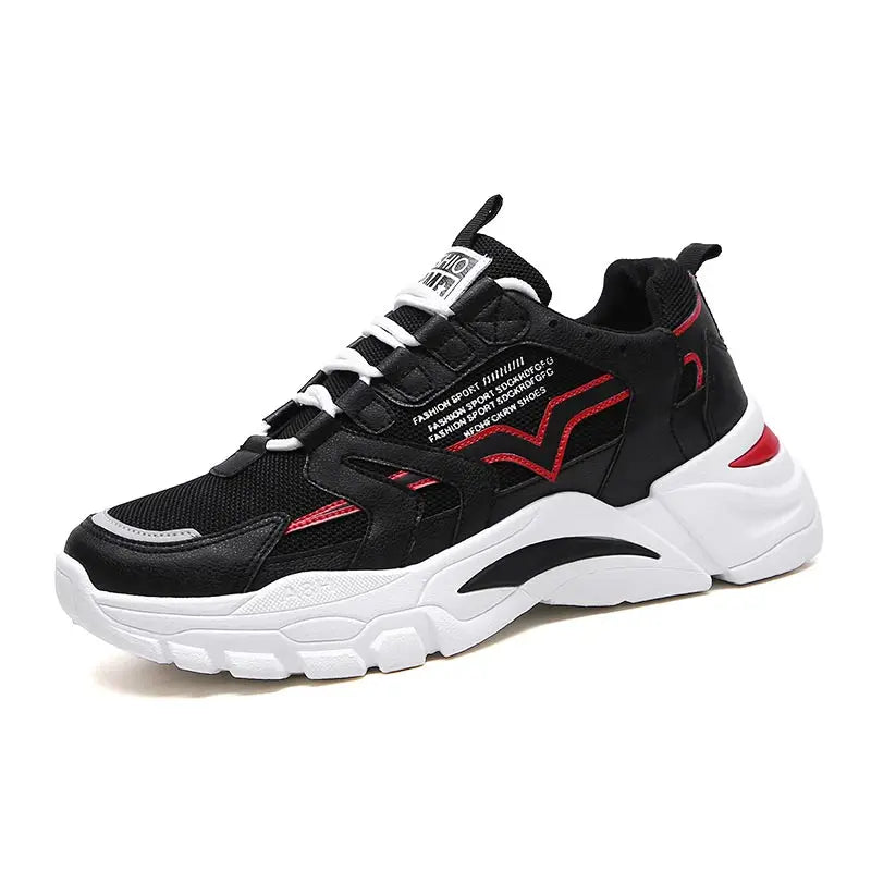 Big Size Chunky Height Man Sneakers Women Sport Shoes Man Running Shoes Men Sports Shoes for Boys Black Blue White Toning D-753