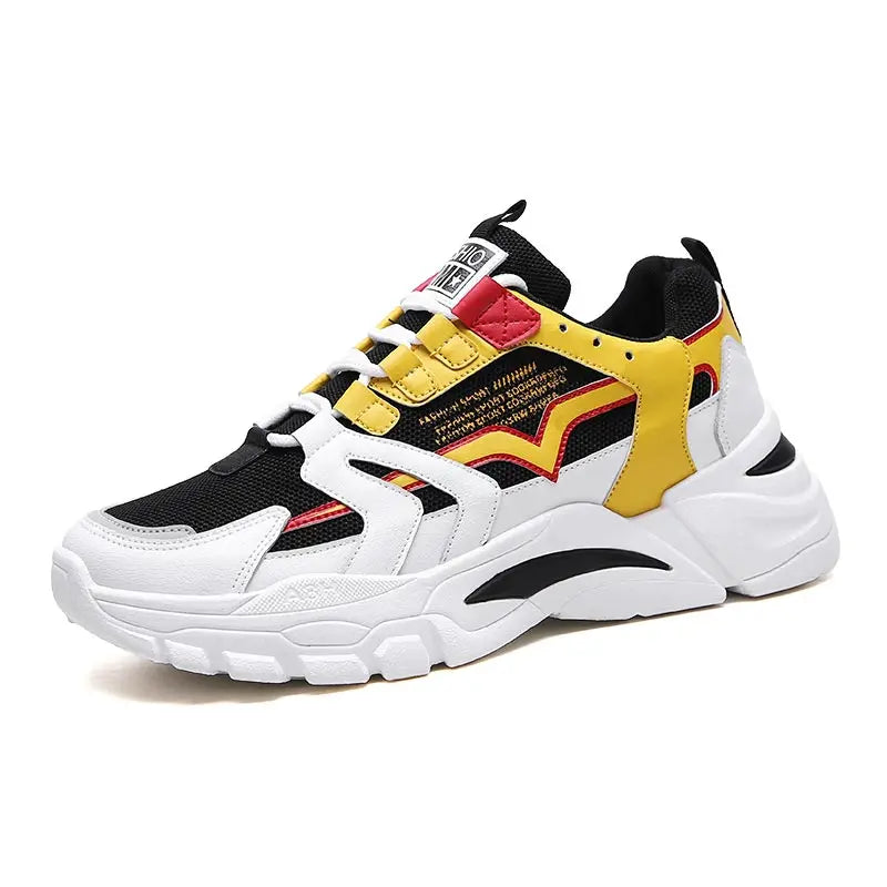 Big Size Chunky Height Man Sneakers Women Sport Shoes Man Running Shoes Men Sports Shoes for Boys Black Blue White Toning D-753