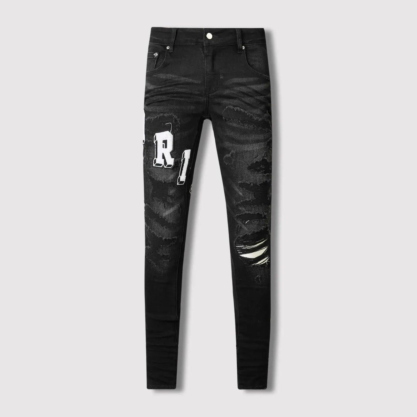 Men'S Jeans Designer Ksubi Jeans Miri Jeans Denim Jeans with Holes Mens Straight Leg Zipper Amari Jeans Hip Hop Stretch Slim-Fit Trousers True Jeans