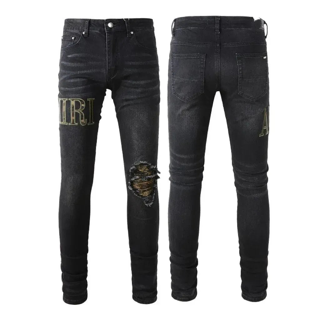 Men'S Jeans Designer Ksubi Jeans Miri Jeans Denim Jeans with Holes Mens Straight Leg Zipper Amari Jeans Hip Hop Stretch Slim-Fit Trousers True Jeans
