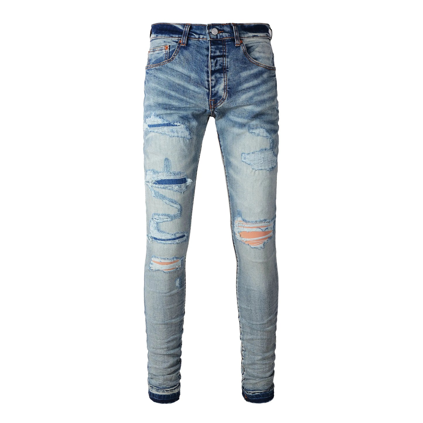 Men'S Jeans Designer Ksubi Jeans Miri Jeans Denim Jeans with Holes Mens Straight Leg Zipper Amari Jeans Hip Hop Stretch Slim-Fit Trousers True Jeans