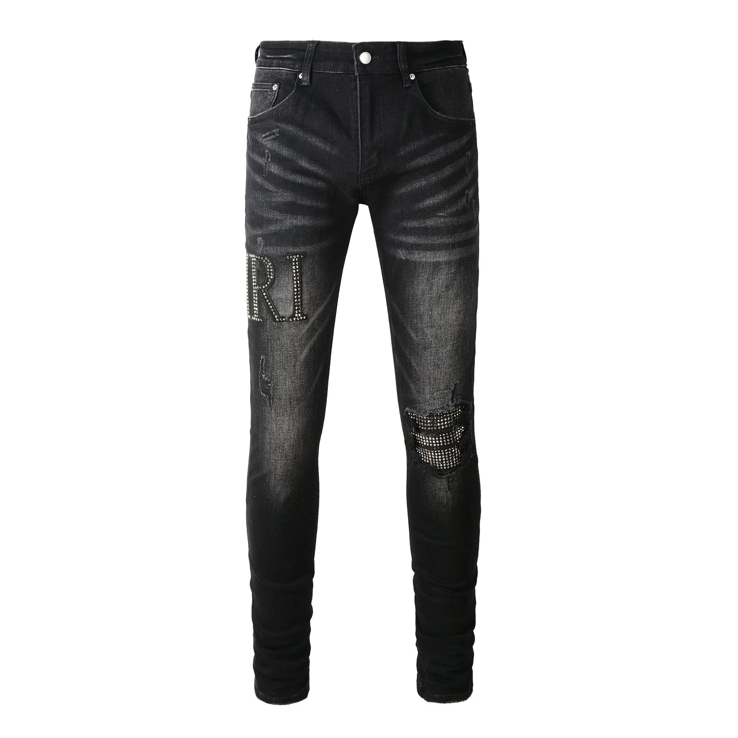 Men'S Jeans Designer Ksubi Jeans Miri Jeans Denim Jeans with Holes Mens Straight Leg Zipper Amari Jeans Hip Hop Stretch Slim-Fit Trousers True Jeans