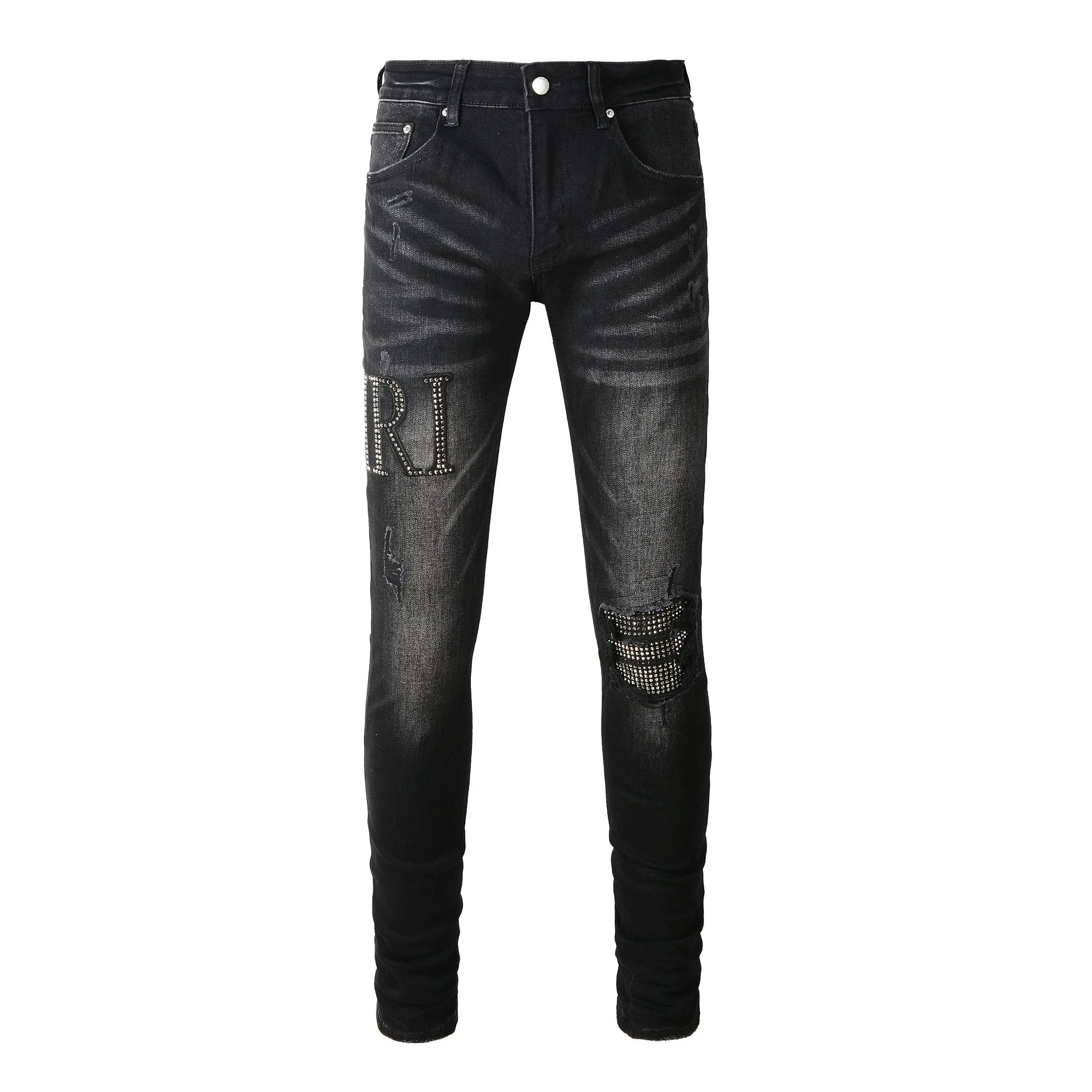 Men'S Jeans Designer Ksubi Jeans Miri Jeans Denim Jeans with Holes Mens Straight Leg Zipper Amari Jeans Hip Hop Stretch Slim-Fit Trousers True Jeans
