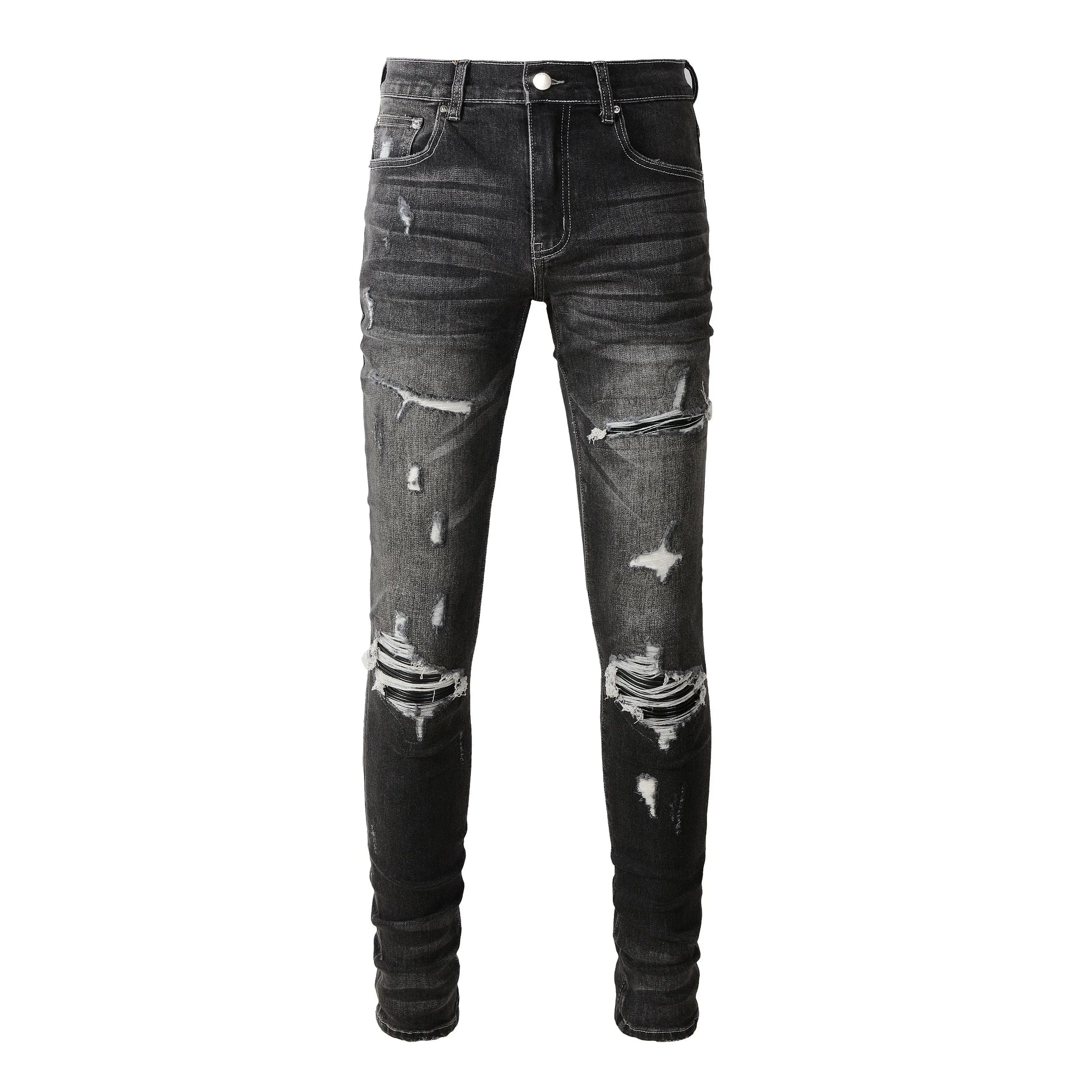 Men'S Jeans Designer Ksubi Jeans Miri Jeans Denim Jeans with Holes Mens Straight Leg Zipper Amari Jeans Hip Hop Stretch Slim-Fit Trousers True Jeans