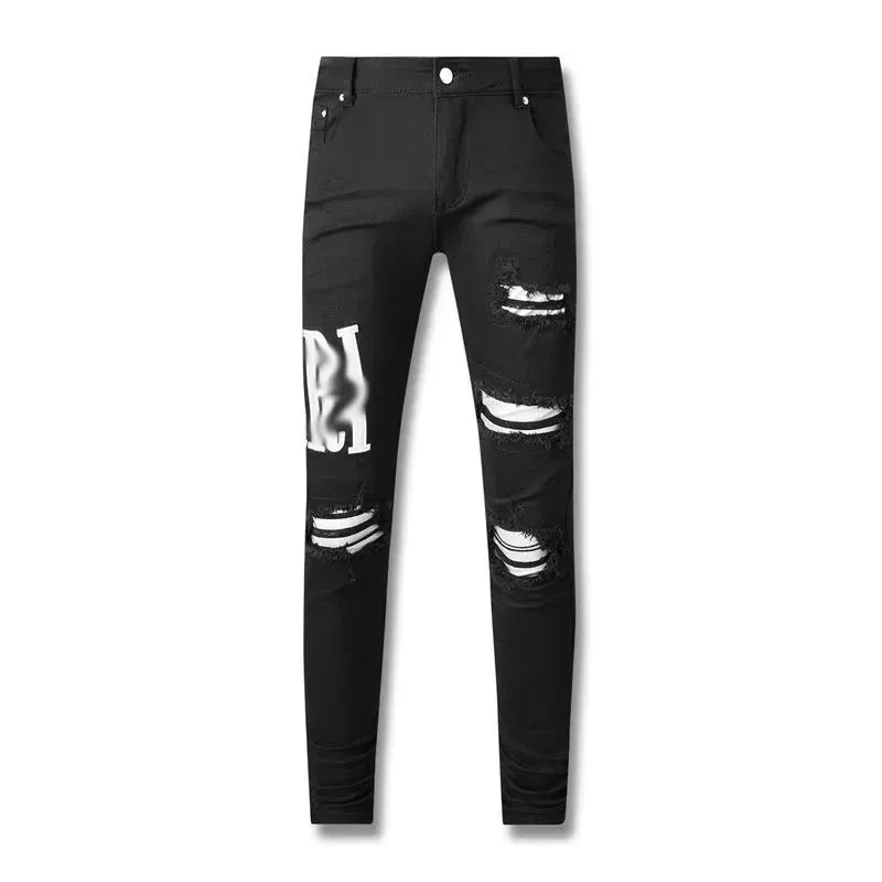 Men'S Jeans Designer Ksubi Jeans Miri Jeans Denim Jeans with Holes Mens Straight Leg Zipper Amari Jeans Hip Hop Stretch Slim-Fit Trousers True Jeans