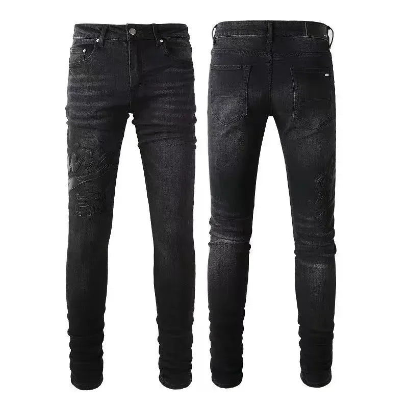 Men'S Jeans Designer Ksubi Jeans Miri Jeans Denim Jeans with Holes Mens Straight Leg Zipper Amari Jeans Hip Hop Stretch Slim-Fit Trousers True Jeans